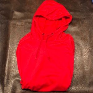 Large Red Nike Sweatshirt. Nike logo on L sleeve